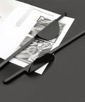 Matte Black Half Moon Cabinet Handles Two Pack With Eleven Inch Hole Center Sleek Zinc Alloy Door Pulls on magazine pages.