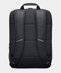 Sustainable Laptop Backpack Engineered For 16 Inch Devices Holds 18 Liters Of Top Grade Gear While Delivering Water Resistant Durability And Smooth Daily Vibes, rear view with padded straps.
