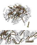 40 Pack Drywall Anchor Screw Kit For Hollow And Wood Walls Heavy Duty Rust Proof Steel Expansion Anchors Multicolor Fasteners