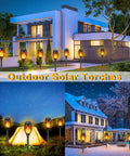 14 Pack Solar Torches With Flickering Flames 12 LED Outdoor Tiki Torch Lights Waterproof For Garden Patio Yard Pathway