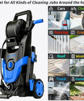 Beast 4800 PSI Pressure Washer With 4 Quick Connect Nozzles Inlet Hose And Filter 500ml Soap Tank Power Through Cars Fences