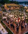 Outdoor String Lights 100Ft With 105 Globe Bulbs Waterproof IP44 Edison G40 Bulbs For Backyard Parties And Weddings Patio Decor