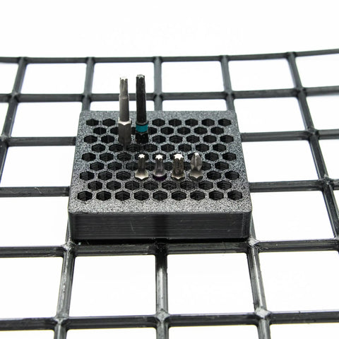 Modular 1/4-Inch Hex Bit Organizer System With 77 Slots For Fast Access Driver Bit Holder For Toolbox And Workbench Storage