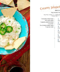Creamy Jalapeño Chicken Dip in a blue bowl with tortilla chips, showcasing a recipe from Bestselling Slow Cooker Chicken Cookbook Sharing Dang Delicious Weeknight Dinners downhome casseroles.
