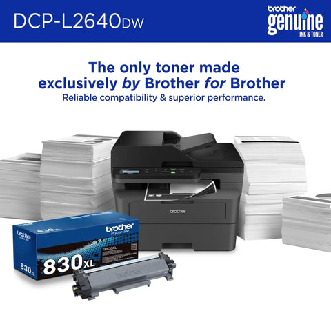 Compact Monochrome 3 In 1 Laser Printer With Copy Scan And Auto Duplex Wireless And Mobile Printing Alexa Compatible