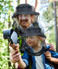 Premium Mosquito Head Net 2 Pack for Camping Hiking Fishing Gardening Safari fits all hats for men and women outdoors