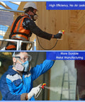 Straight Up Solid Airless Paint Spray Gun Replacement Parts Kit Featuring 3600 Psi Power used in construction and industrial settings.