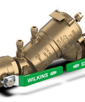 One Half Inch Compact Bronze Double Check Backflow Preventer Featuring Top Access Modularity And Stainless Steel Ball Valves