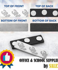 Rock Solid Magnetic Badge Holders Three Pack For Shirts Uniforms And Name Tags Featuring Neodymium Magnets, showing different angles and details.