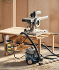 220V Rock Solid Plug And Play Remote Switch With Dead Simple One Touch Control Built In Auto Timer To Shut Down Woodworking Dust Collectors Quick Install Zero Hassle Operation Straight Out The Box with saw and vacuum.