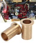 2 Pack Beefed Up Brass Rustproof Self Lubricating Throttle Shaft Linkage Bushings for 12V Diesel Engines 1989 1998 Crank Throttle Shaft Bushings For Industrial Equipment brass bushings on diesel engine