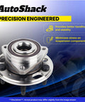 Straightforward Rear Wheel Hub Bearing Assembly Fits Volkswagen Beetle And Jetta 5 Lug Configuration, close-up view showing precision engineering.