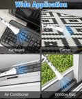 Car Cleaning Gun High Pressure Air Blower for Interior Detailing blasting dust from keyboard, carpet, air conditioner, window gap