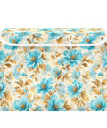 Hella Durable Foldable Storage Bin With Lid And Handles, Collapsible Cloth Storage Cube Organizer For Closet Bedroom floral design