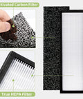 Top Notch Replacement Filter For Germ Guardian Air Purifier B Series FLT4850PT Compatible With AC4850PT AC4300WPT HEPA and carbon filters
