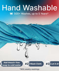 Koala lens cleaning cloths, blue and purple Japanese microfiber; for glasses, cameras, and screens (pack of 2)