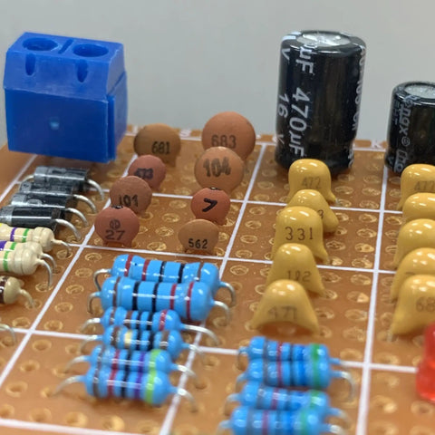 Badass Ceramic Capacitor Assortment Kit Loaded With Forty Two Values Containing 1680 Pieces Spanning 1pF Through 100nF At 50V includes various ceramic capacitors.