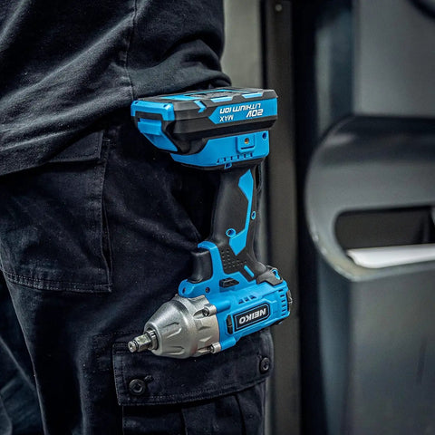 3 8 Inch Drive Brushless Cordless Impact Wrench 20 Volt Compact Workhorse with Lithium Ion Battery and Fast Charger