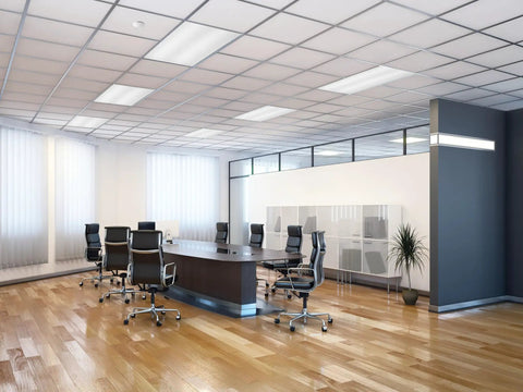 Dope Ceiling Motion Sensor With 360 Degree Coverage For Commercial Spaces PDT Dual Technology PIR And Microphonics installed in office