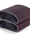 8 By 19 Inch Floor Sander Sand Belt 60 Grit EZ 8 Bi Directional Purple Resin Bond Cloth X Weight Industrial Grade