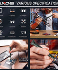 47 In 1 Precision Electronics Screwdriver Set For Phones Laptops MacBooks And Tablets With 42 Bits Tweezers And Small Extension Rod in use