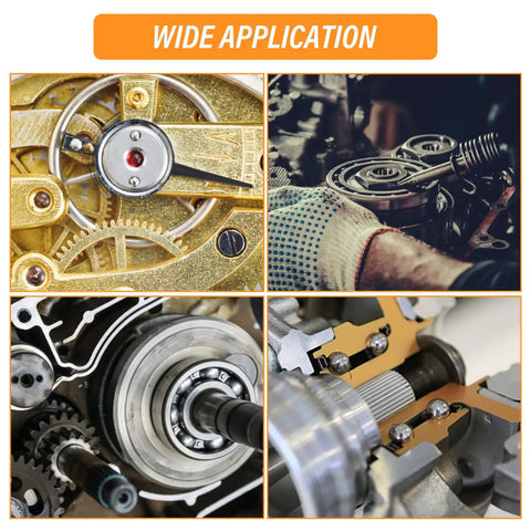 Wide application showing Precision 10mm Steel Bearing Balls in various machinery for reliable operation and zero drift.