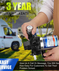 Person holding 12V Fresh Water Pump For RV And Boat, Diaphragm Pump With 3.5 GPM, 45 PSI, 1/2 NPT Connection, Low Noise Operation, Detachable Filters