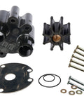 Marine Water Pump Kit 18 3150 With New One Piece Plastic Housing Impeller Stainless Steel Plate O Rings And Bolts Complete Replacement For Medium Size Boats And Outboards components.