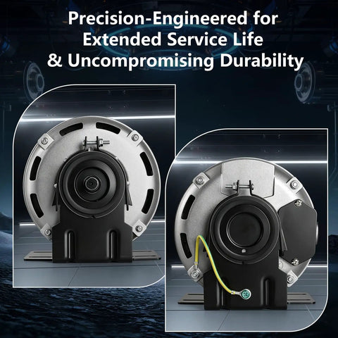 Premium One Quarter Hp Belt Drive Blower Fan Motor With 115 V 1725 Rpm And 48 Frame For Hvac Units showing precision-engineered design.