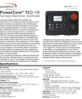 PowerCore TEC 10 Panel Delivers Boss Level Engine Control With Auto Start Stop Auto Throttle And Fault Display Real Time