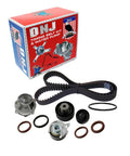 Heavy Duty Timing Belt Kit With Water Pump And Tensioner Set For 1999 To 2004 Ford Mazda Mercury Contour Cougar Escape 2.0L L4 Engine No Sweat Swap For Smooth Operation with water pump and belt
