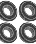 Premium Heavy Duty Caster Wheel Bearing Kit Replacement For Zero Turn Mower including four sealed ball bearings.