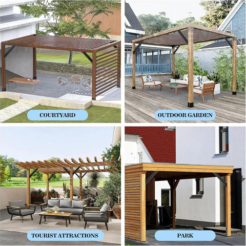 Beefed Up 45 Degree Corner Braces Inside Joint Kit For Pergola Porch Roof Riser Beams Inside Mount Support Brackets Four Pack Made Of Steel Sturdier Posts That Fight Warping