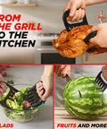 Heavy Duty Meat Shredder Claws For Grilling Bear Claws Puller For Pulled Pork And Chicken Shredding Ideal Fathers Day Gift