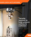 Rock Solid Door Lock Actuator Motor Replacement Featuring Dead Simple Plug And Play Setup A Factory Perfect Fit in testing setup.