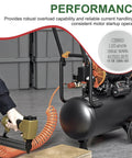 High Performance 120uF Run Capacitor For Single-Phase Motors And Air Conditioner Compressors, 250VAC 50/60Hz, equipment setup