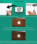 Top Tier White Ceramic Pumpkin Drawer Knobs 100 Pack Crackled Finish Slick Cabinet Hardware For Kitchen Cabinets And Dressers Hassle Free Install Classy Home Refresh Upgrade installation guide with hand preparing paper template.