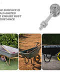 Heavy Duty Sliding Door Roller Trolley Assembly With Dual Precision Sealed Bearings Smooth As Butter Operation For Barn And Patio Doors Hassle Free Zero Jitter Gliding Hardware Kit Supporting Up To Fifty Kg Load, showing galvanized roller components.