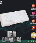 Plug And Play Refrigerator LED Light Replacement With Housing For Ceiling Right Side Easy Install Fits WRS322 And WRS325 Series Fridges
