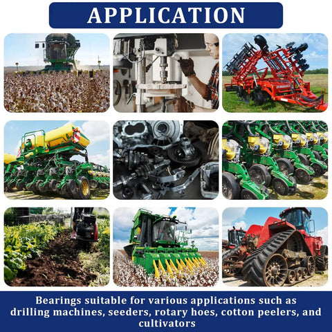 Hella Durable Agricultural Insert Ball Bearing 205Rva With Three Quarter Inch Round Bore Grease Prefilled for farm machinery applications.