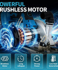 Powerful brushless motor of Heavy Duty 6 Inch Cordless Circular Saw With 21V Brushless Motor Dual 6Ah Battery Packs.