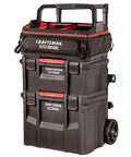 TradeStack 21 Inch Waterproof Tool Box With Lockable Stackable Design for indoor outdoor use, IP65 dust and water resistant
