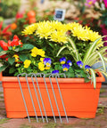 6 Inch Galvanized Landscape Staples 300 Pack U Shaped Garden Stakes Rust Proof Ground Pins For Landscaping Fabric