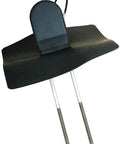 Permanent Roof Anchor With Flashing And Cap For Wood Frame Structures That Fits Multiple Size Trusses With Bolt And Clamp Installation