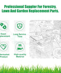 Hella Durable 2 Pack Idler Pulley For John Deere D140 L130 D110 LA115 S100 Farm Tractor Replacement GY22172 GY20067 Oem Specs overview.