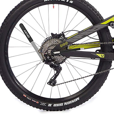 Bike Chain Whip Tool Kit Universal For Cassette And Tourney With Pro Grade Upgrade Sprocket Remover Tool attached to bicycle wheel
