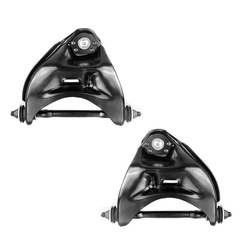 Front Upper Suspension Control Arm Heavy Duty High Strength Steel For Chevy Blazer Gmc S10 side view showing pre assembled unit.