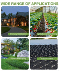 Heavy Duty Weed Barrier Landscape Fabric 6.5 Ft By 300 Ft Premium 3 Oz Geotextile Garden Fabric use examples.