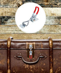 8 Pack Adjustable Toggle Clamps Draw Latches Heavy Duty Quick Release Iron Door Latches on vintage suitcase