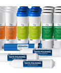 3-Year High Capacity Replacement Filter Pack For Standard 5-Stage RO Systems, 22 Count, various filter types